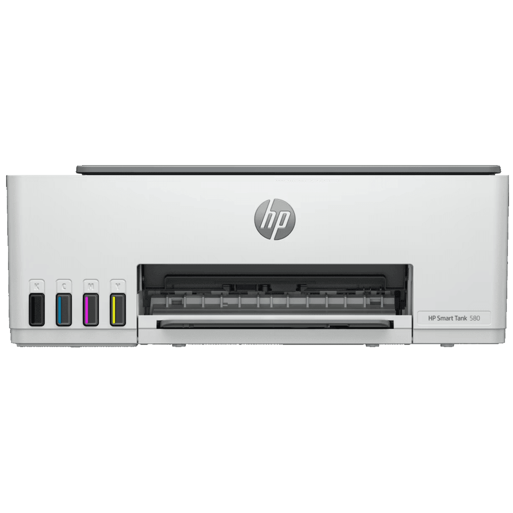 HP Printer, WiFi, Smart Tank 580 AiO, 1F3Y2A, Bijeli