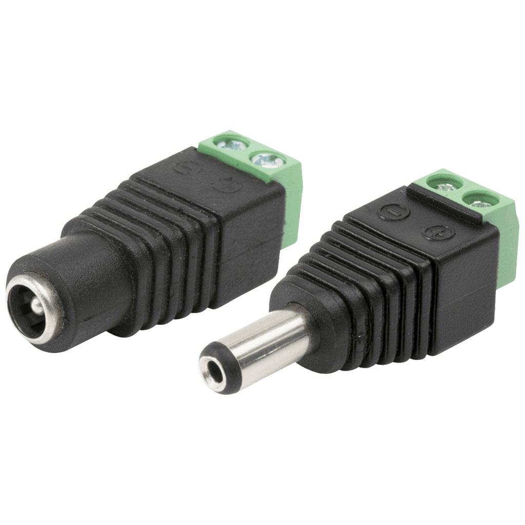 Home DC konektor set, 12 V DC / 3 A, DC 2CS