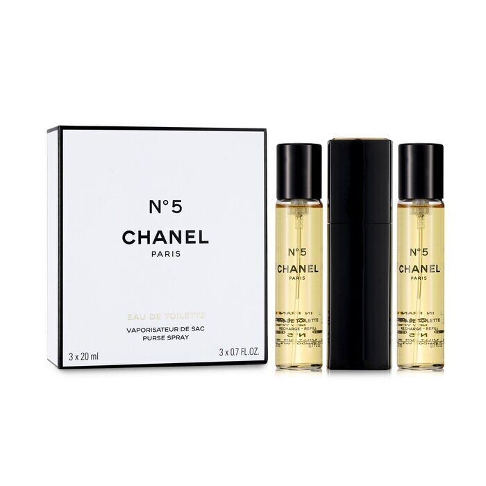 Chanel Set ženskih pafema No5, 3x20ml