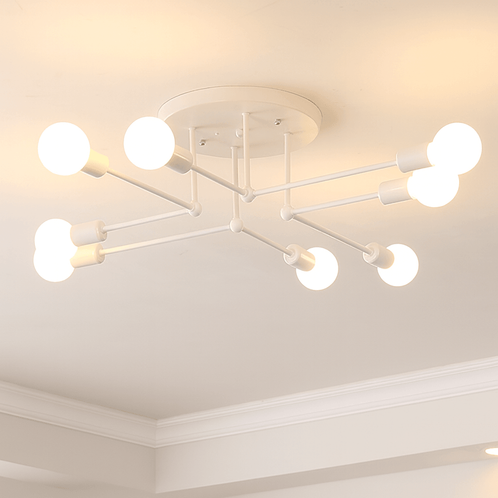 Giga Luster C6039-8W, E27x8, Bijeli