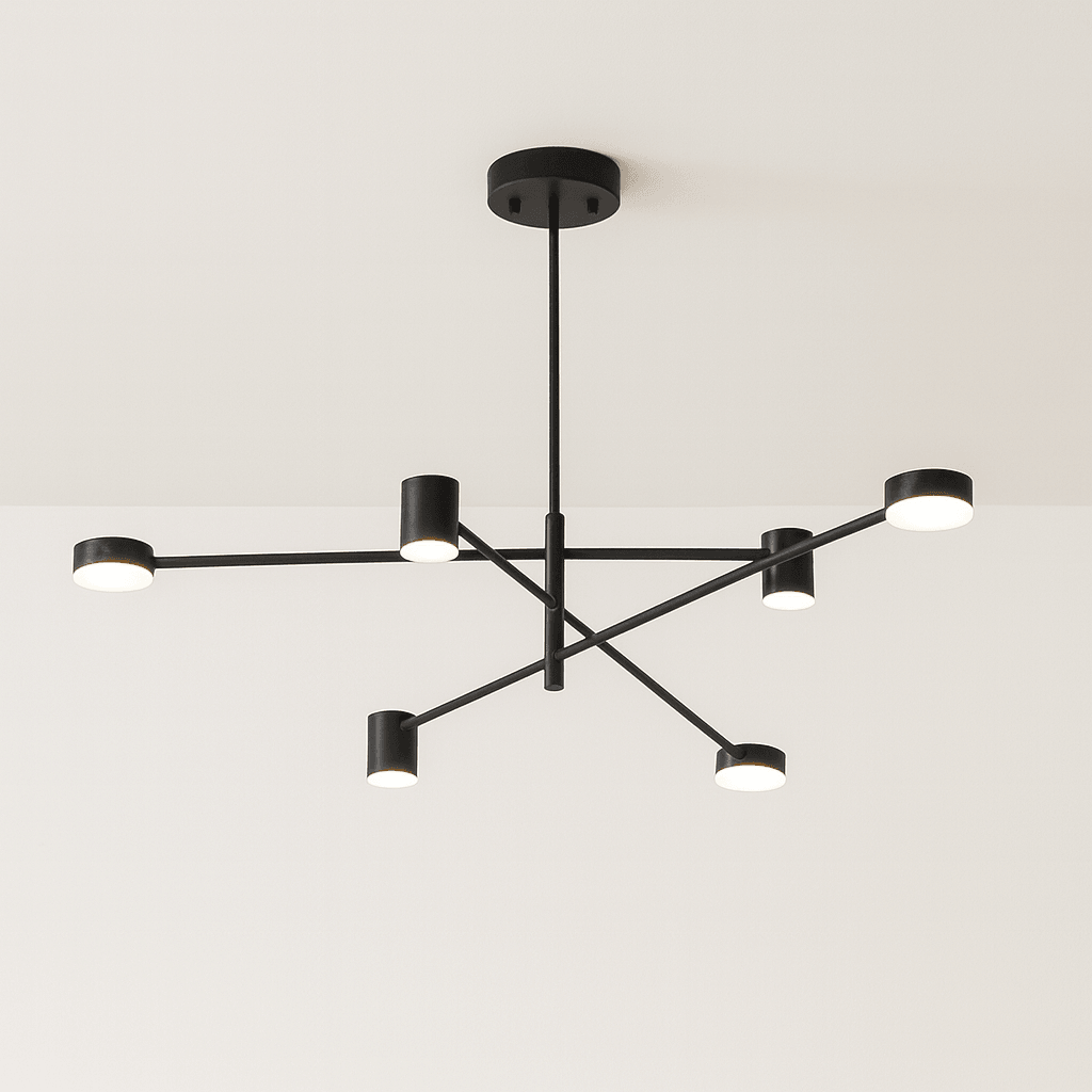 Giga Luster D8043/6, LED, Crni