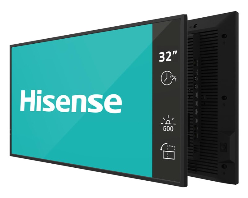 Hisense grafički panel 32DM66D 32" FHD 500 nits, crna