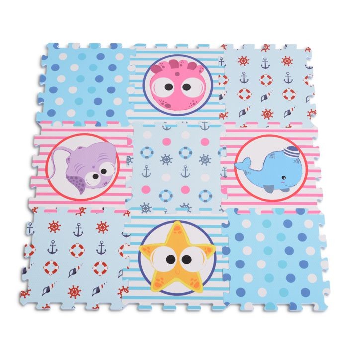 Moni Puzzle za pod, Plave