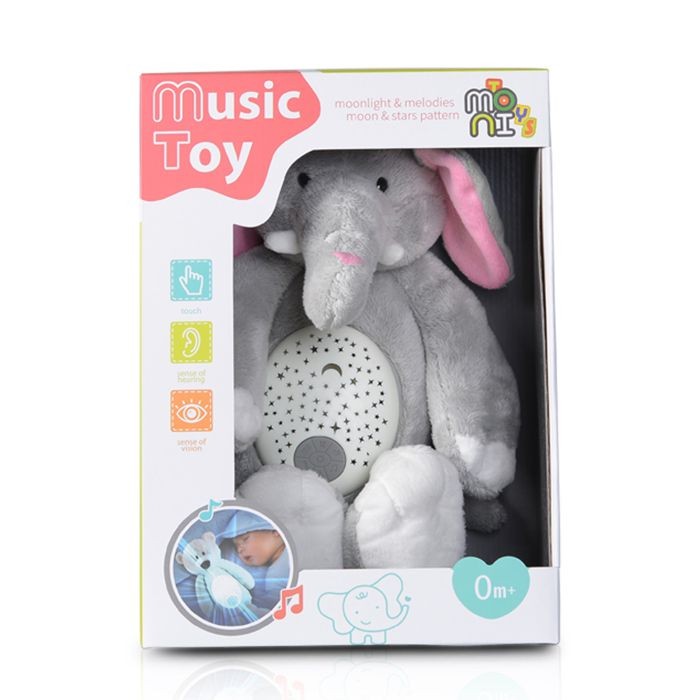 Moni Noćno svjetlo Slon, Sivi