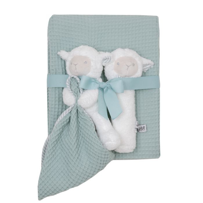 Jungle Set skviker, tješilica i dekica, Plavi