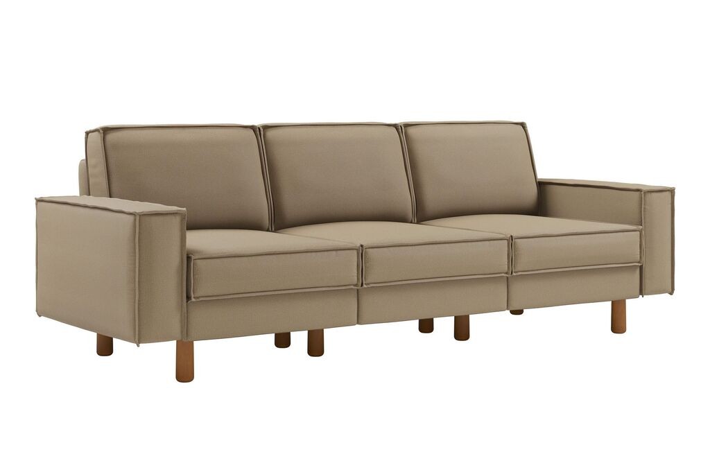 Atelier del Sofa Trosed Sparrow Extra 3, 238x89x87 cm, Krem