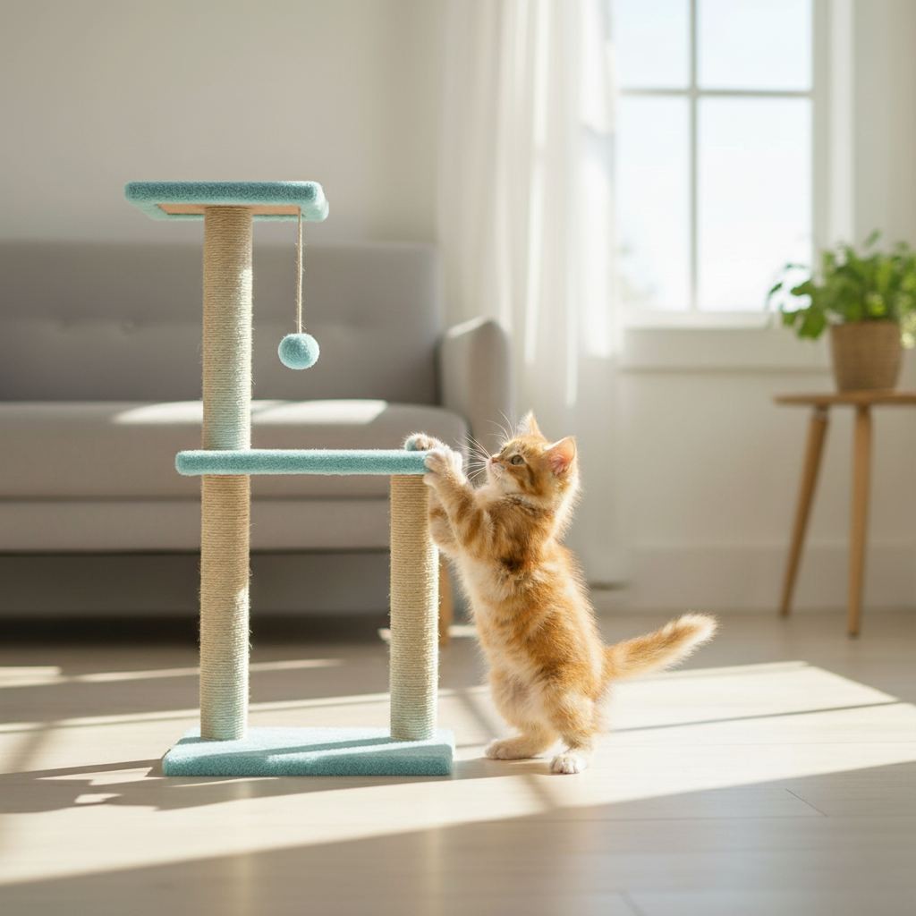 Grebalica za mačke Paws & Whiskers Tina 1, plava