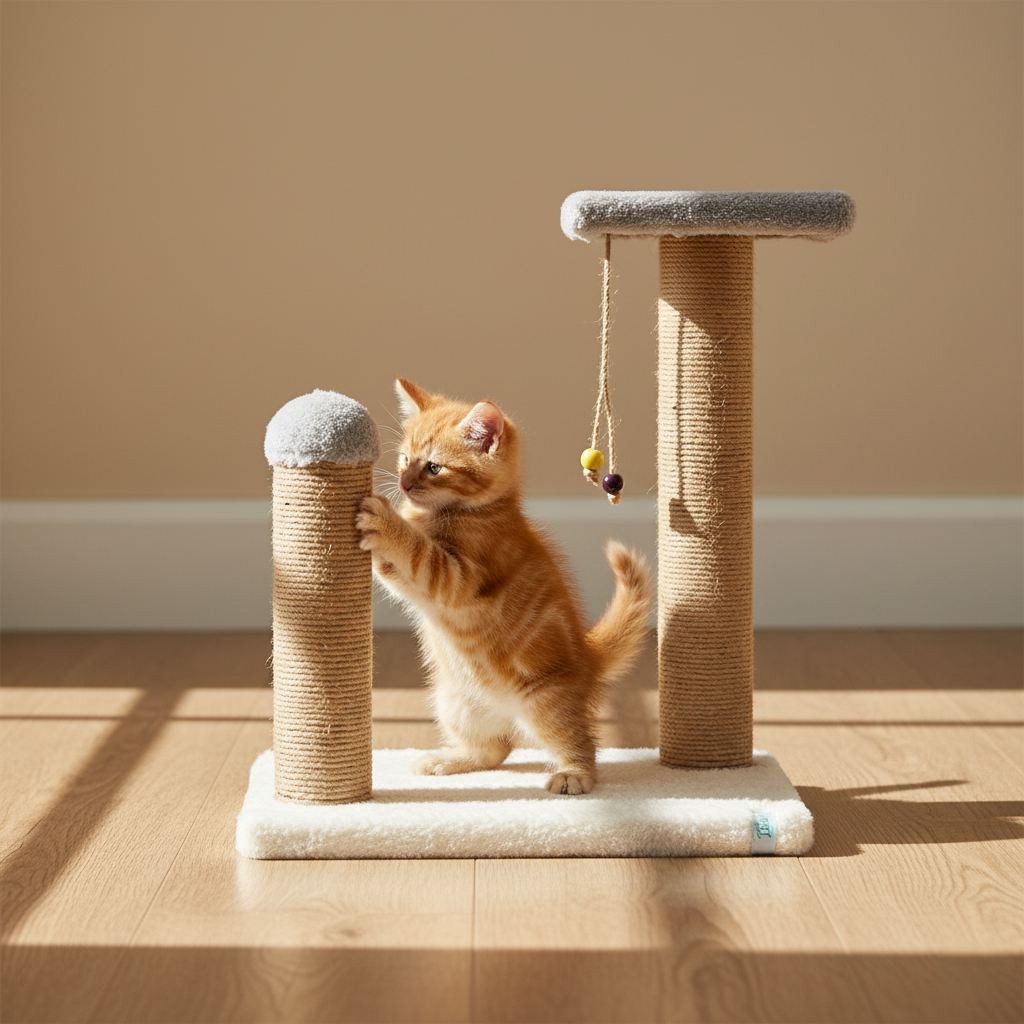 Grebalica za mačke Paws & Whiskers Elsa, siva