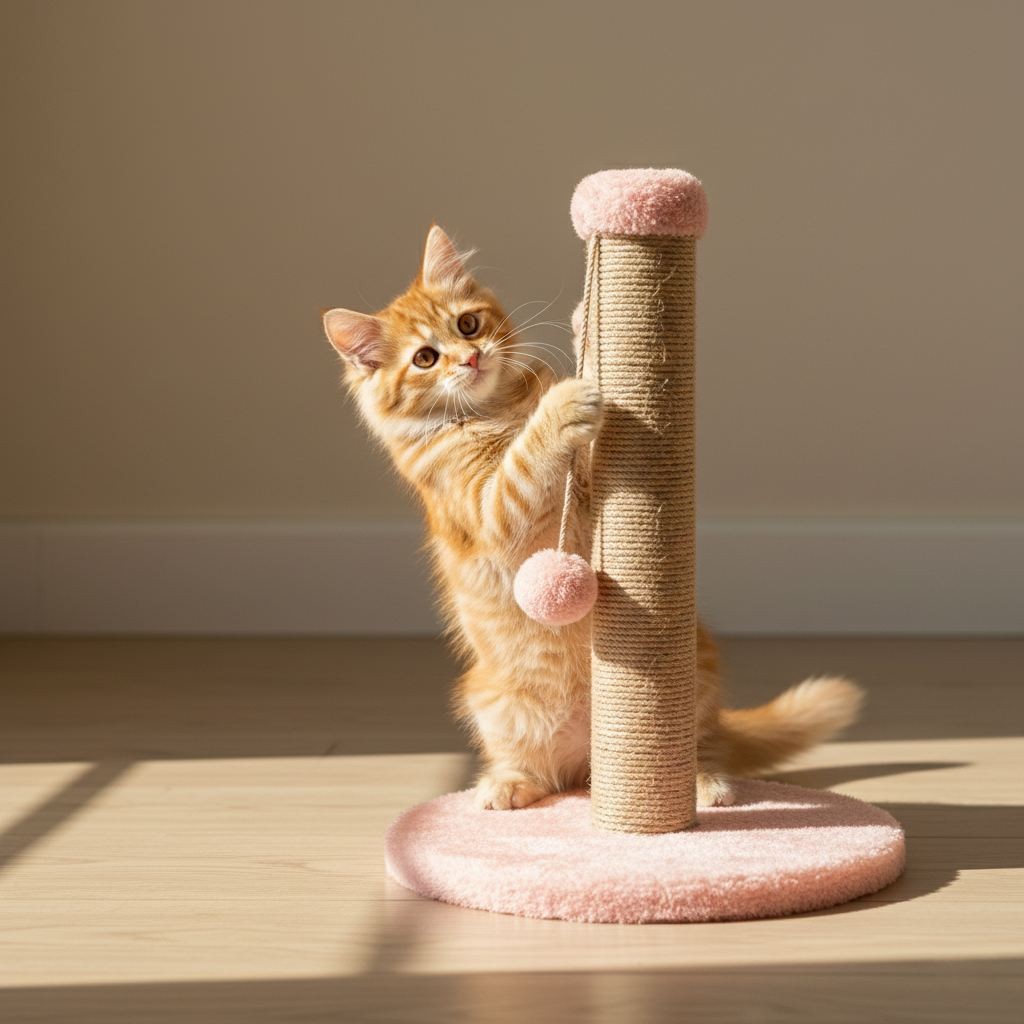 Grebalica za mačke Paws & Whiskers, Coris, roza