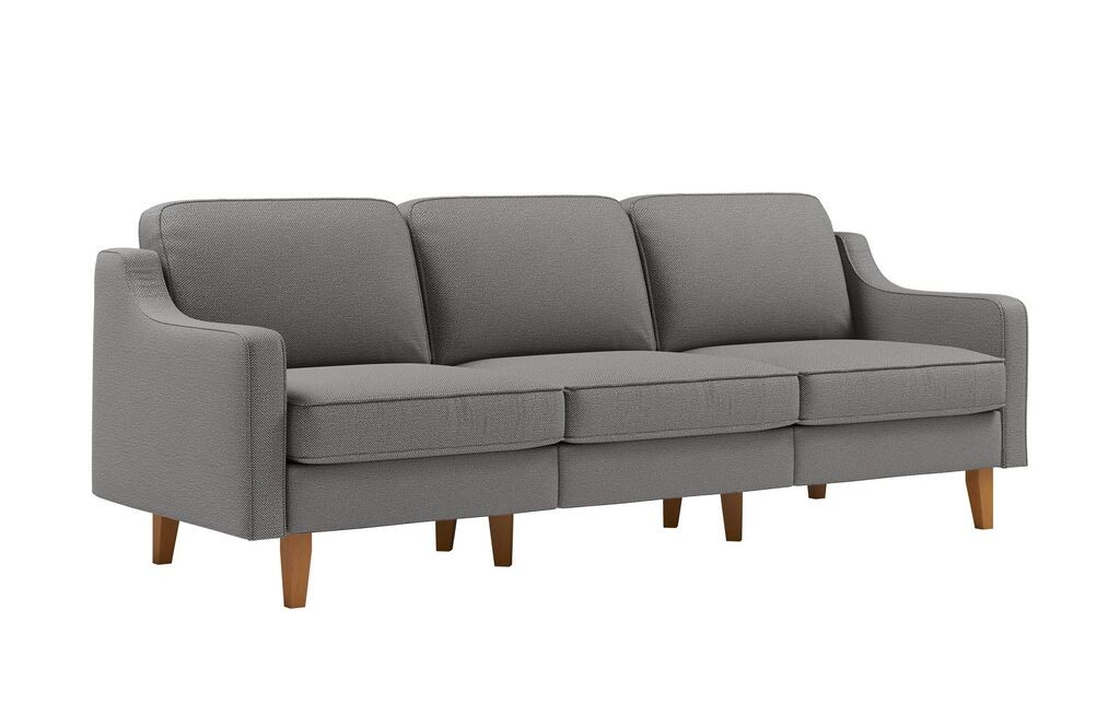 Atelier del Sofa Trosed Robin Extra 3, 220x84x87cm, Tamno siva