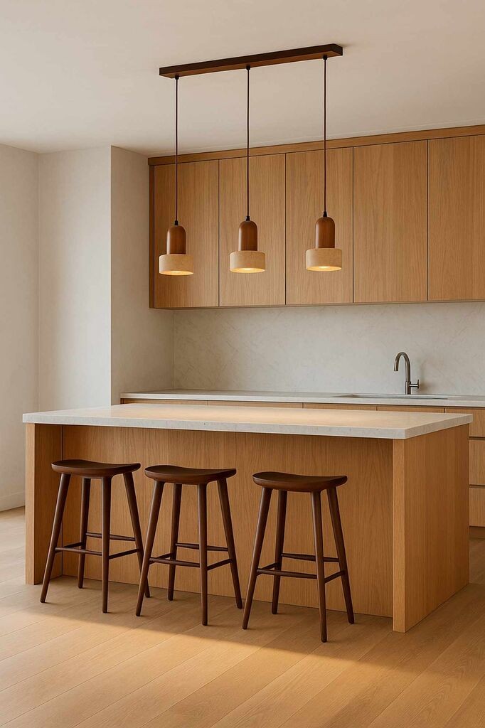 Opviq Luster Lower R, 3 x E27 Max, 40W, Smeđa