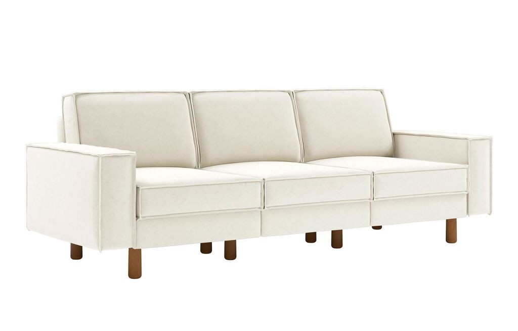 Atelier del Sofa Trosed Sparrow Extra 3, 238x89x87cm, Svijetlo roza