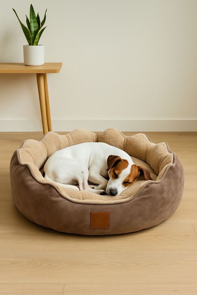 Paws & Whiskers krevet za kućne ljubimce Elsa, 45x40x14 cm, smeđi