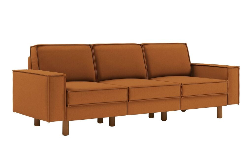 Atelier del Sofa Trosed Sparrow Extra 3, 238x89x87 cm, Smeđa