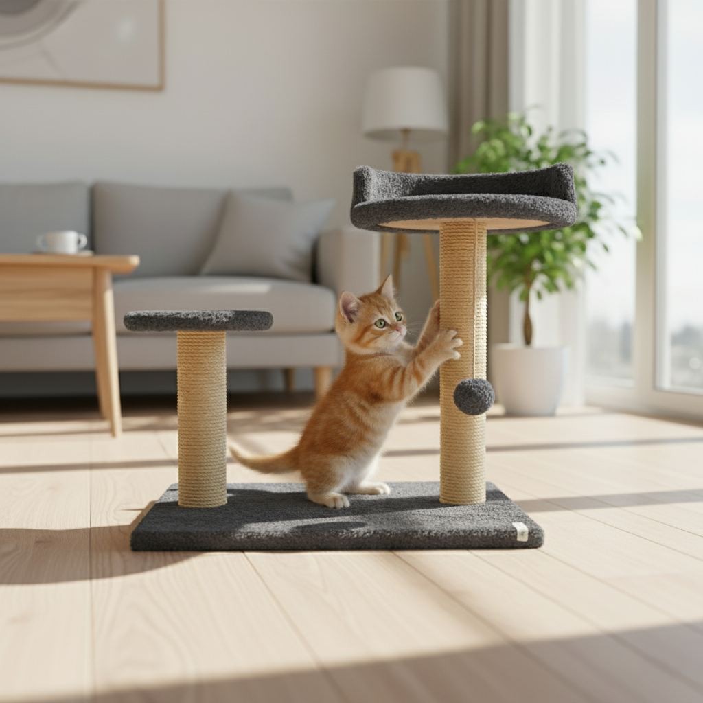 Grebalica za mačke Paws & Whiskers Tiana, antracit