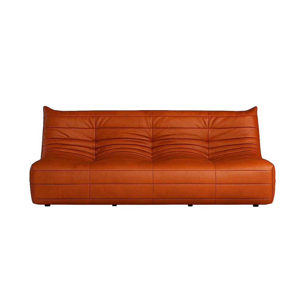 Atelier del Sofa Trosed Bocek, 210x100x80cm, crvena