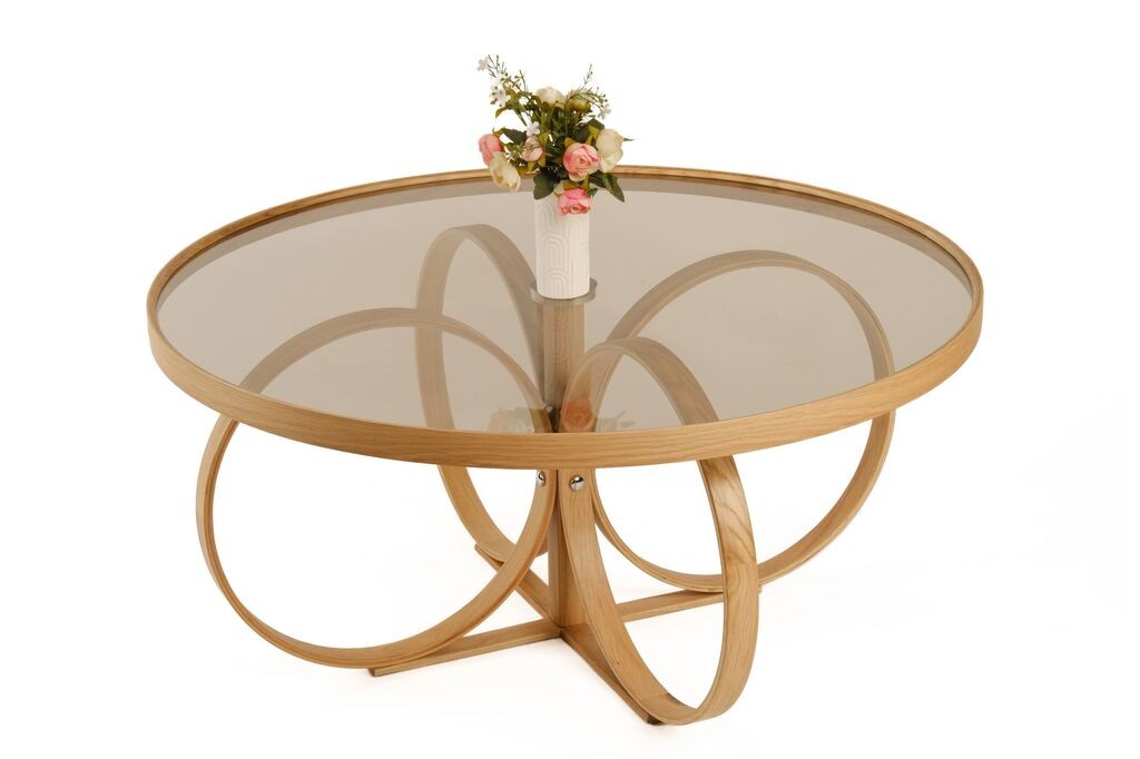 Hanah Home Stol za dnevni boravak Tokyo, 200x47x100 cm, Smeđa