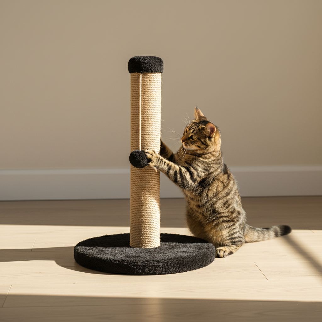 Grebalica za mačke Paws & Whiskers Coris, crna