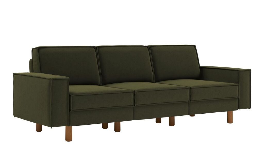 Atelier del Sofa Trosed Sparrow Extra 3, 238x89x87 cm, Maslinasta