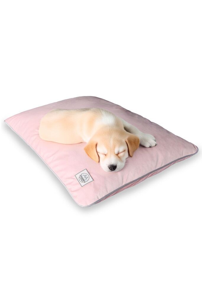 Paws & Whiskers krevet za kućne ljubimce Štene Pas, 90x60x12 cm, Svijetlo ružičasta