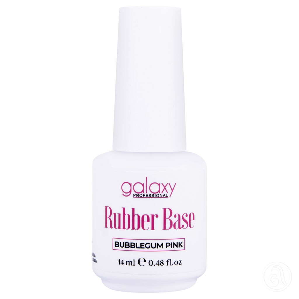 Galaxy Professional  Rubber baza za nokte UV/LED Bubblegum Pink, 14ml