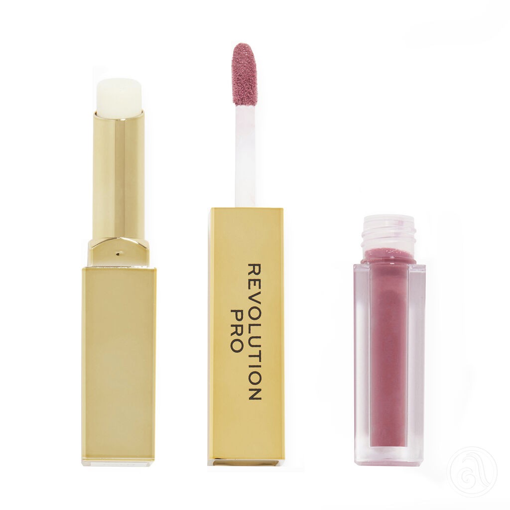 Revolution Pro Supreme Stay Tečni ruž i balzam Velvet, 1 ml + 1,5 g