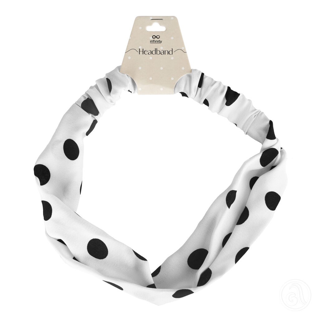 Infinity Gumica Za Kosu INF050, Crna