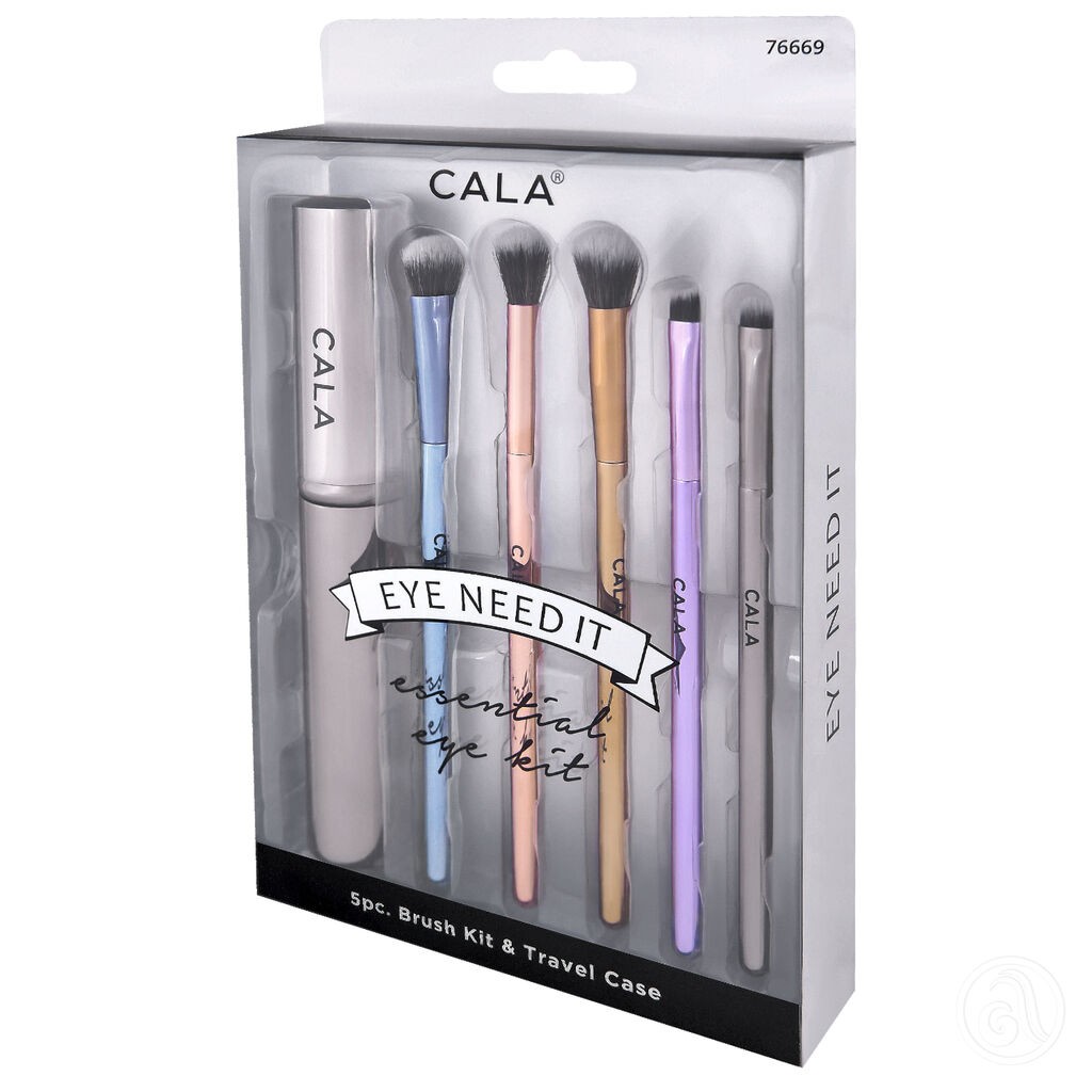 Cala  Set Četkica Za Šminkanje Eye Need It Metals