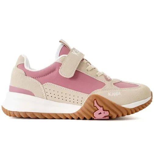 Kappa Authentic Arklow 1 EV dječje patike za djevojčice, roze-bež boje