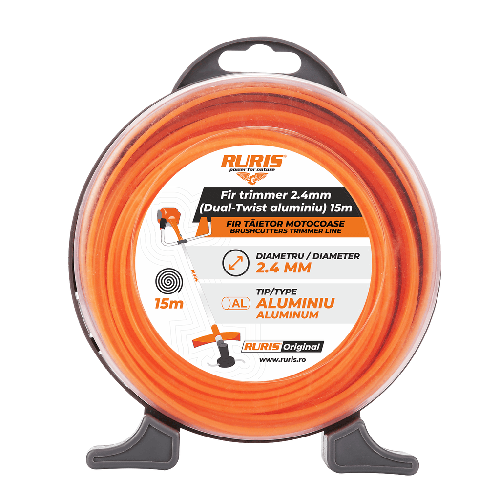Ruris Struna za trimer, 2.4mmx15m