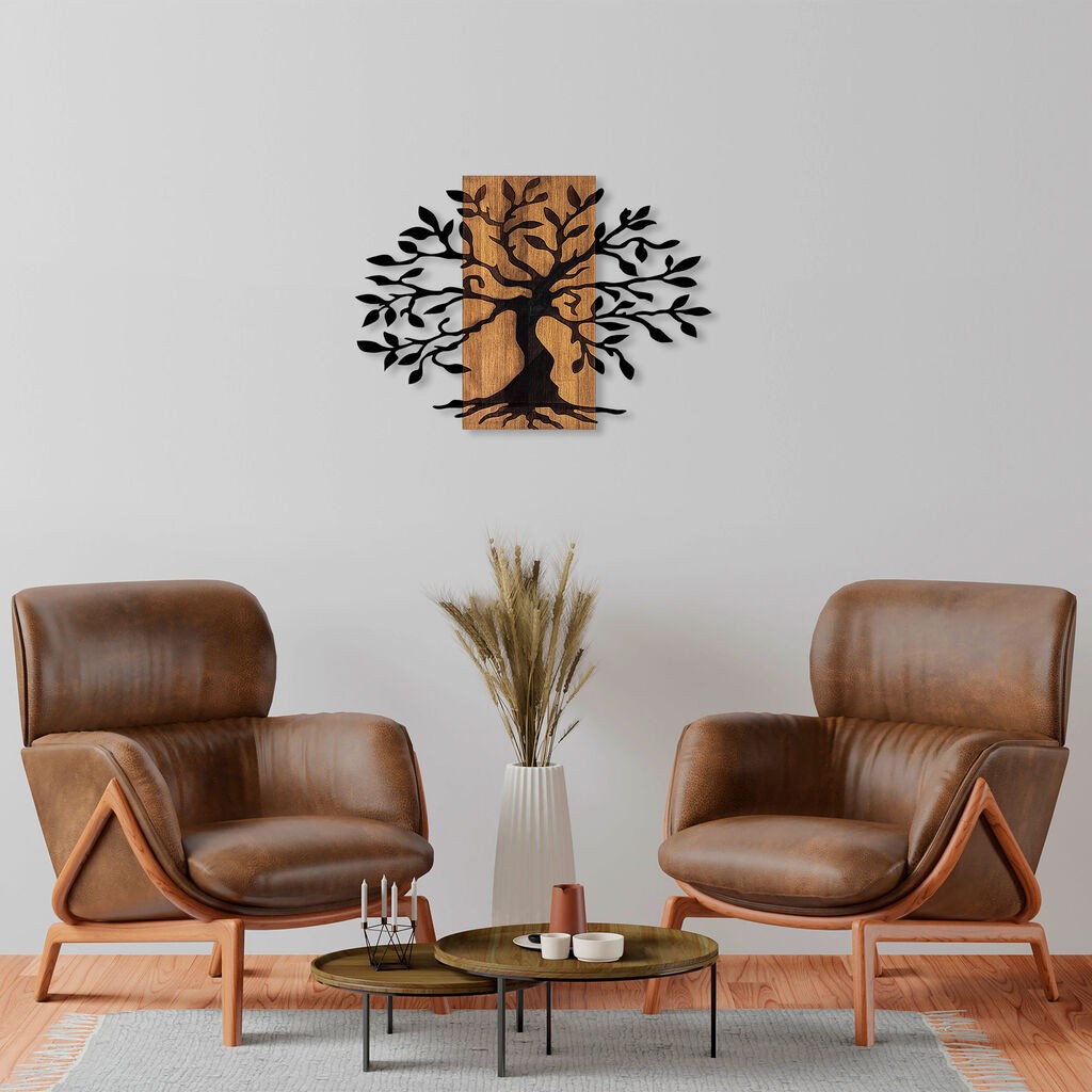 Wallity Zidna dekoracija MA-305, 58x80 cm, Crna