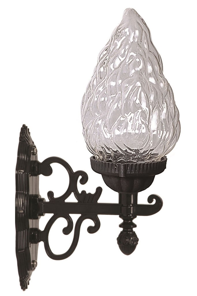 Opviq Vanjska zidna lampa BAP-68191-1BSY-M1, 40 cm, E27, 40W, IP65, Crna