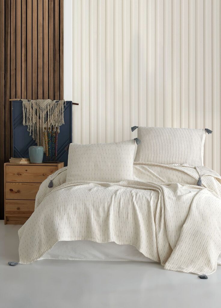 L'essentiel Maison Set Prekrivač za bračni krevet Hermes, 240x260cm, bijeli