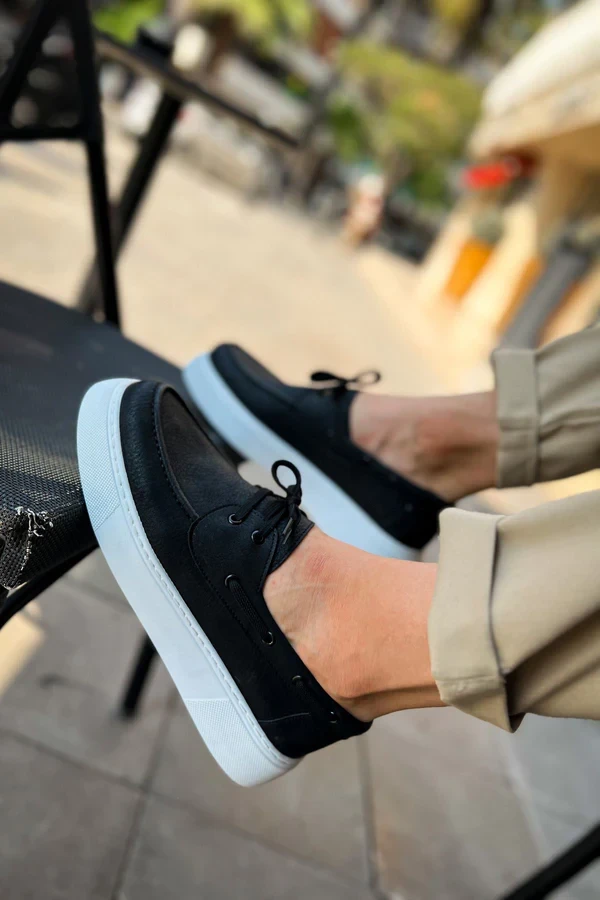 Chekich Muške mokasine CH419, Crne