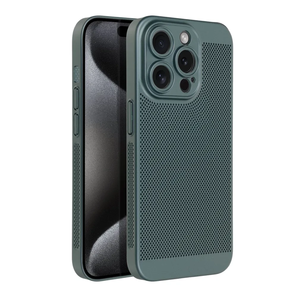 Breezy Maska za mobilni telefon Iphone 15 Pro, Zelena