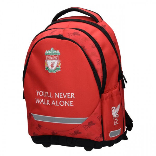Ruksak za dječake Liverpool, Anatomski, 45 x 31 x 17 cm, Crveni