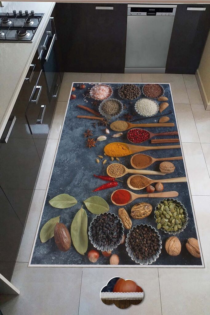 Conceptum Hypnose tepih Hmnt549, pravougaoni, 60 x 100 cm, šareni