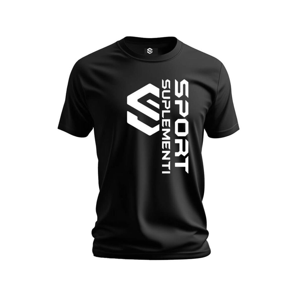 Basic Supplements Muška majica Sport Suplementi 2, Crna