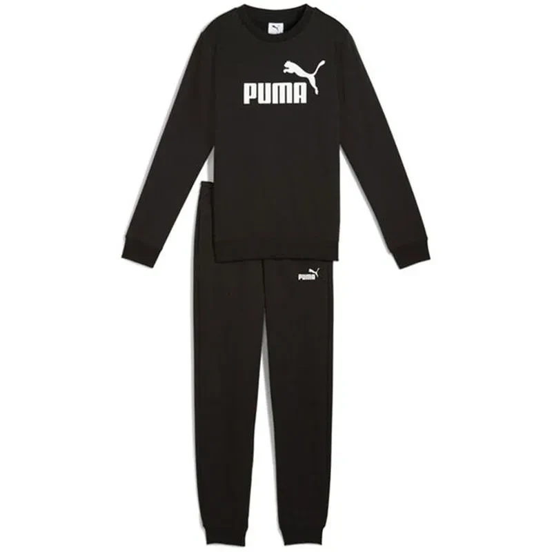 Puma Boys Trenerka Puma Ess No.1 Logo Crew Trenerka Fl B, Crna