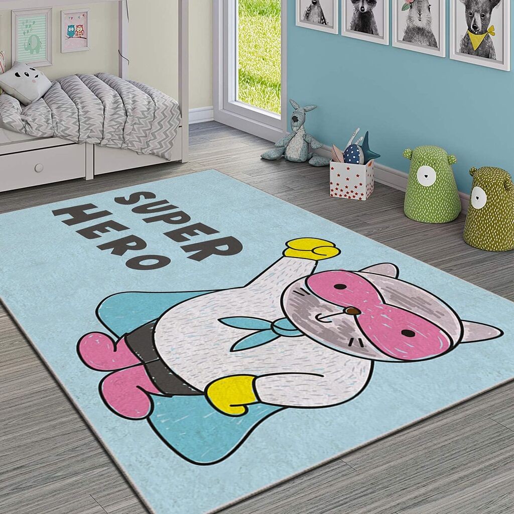 Conceptum Hypnose tepih Hmi Kdc-26, pravokutni, 80 x 140 cm, svijetloplava