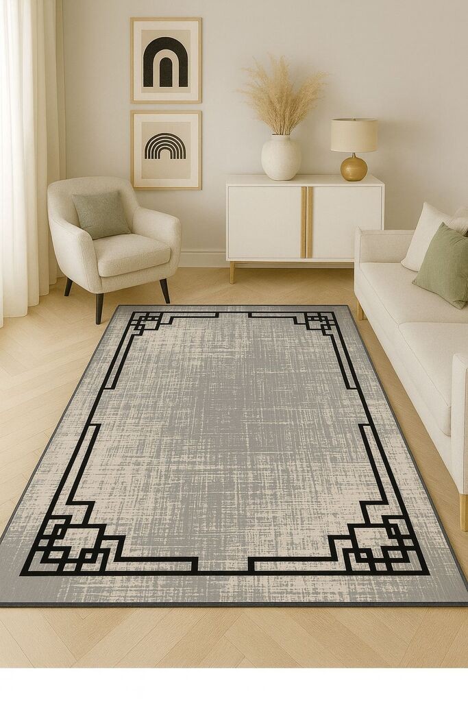 Conceptum Hypnose tepih HM-CRP25-16, pravougaoni, 180 x 280 cm, siva