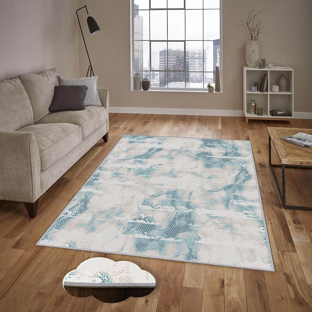 Conceptum Hypnose tepih Eexfab1203, pravokutni, 80 x 120 cm, svijetloplava