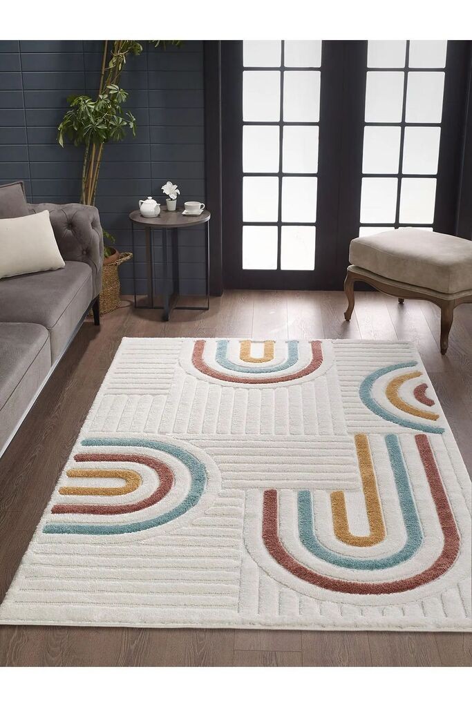 Conceptum Hypnose tepih 0906A, pravougaoni, 80 x 150 cm, šareni