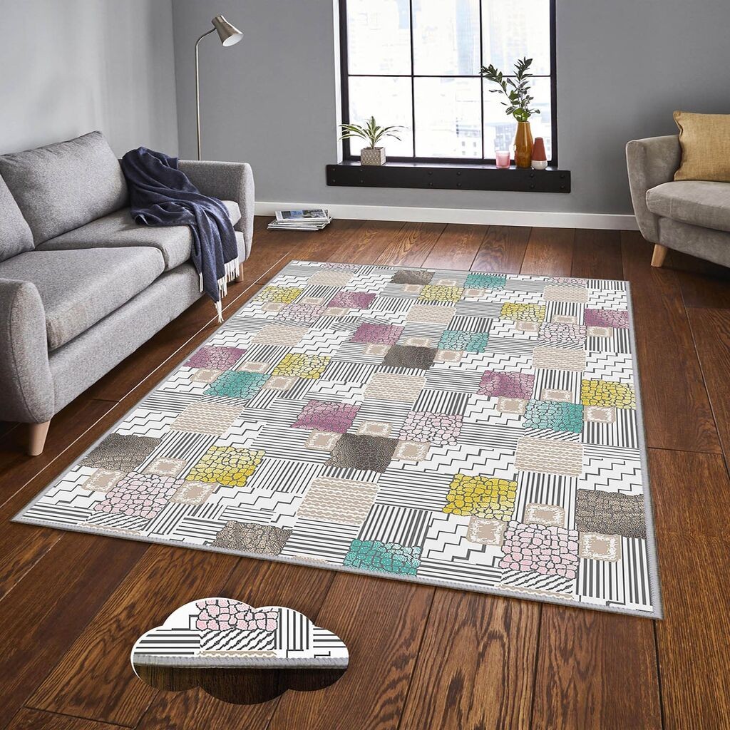 Conceptum Hypnose Tepih Eexfab1159, Pravougaoni, 100 x 150 cm, Šareni