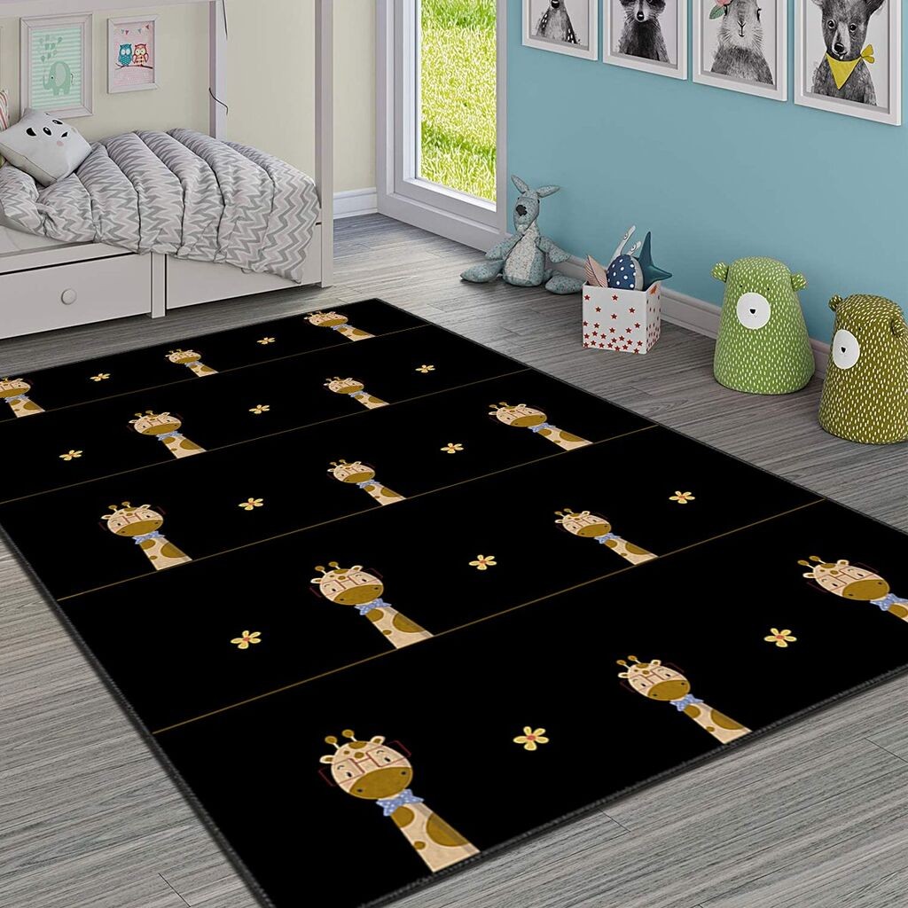 Conceptum Hypnose tepih Hmi Kdc-110, pravougaoni, 160 x 230 cm, crni