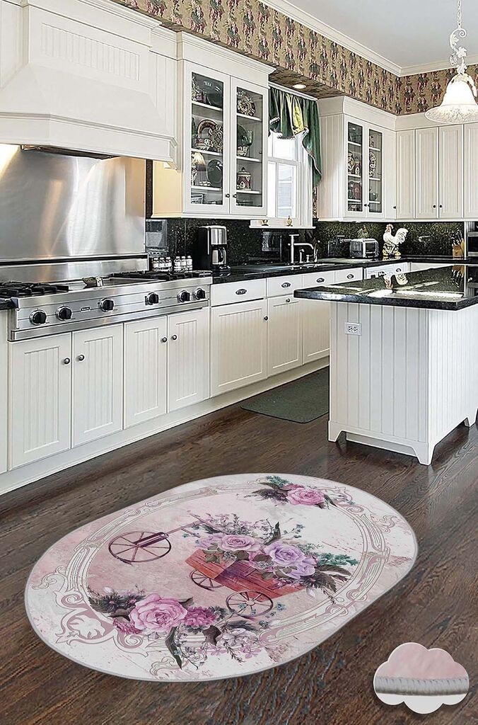 Conceptum Hypnose Tepih Hmnt908, Ovalni, 60 x 100 cm, Šareni