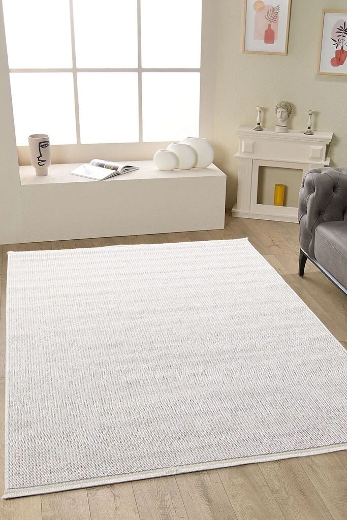 Conceptum Hypnose Tepih 838A, Pravougaoni, 120 x 400 cm, Bež