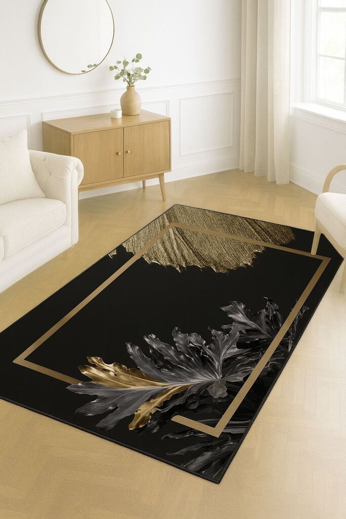 Conceptum Hypnose tepih HM-CRP25-46, pravougaoni, 180 x 280 cm, crno-smeđa