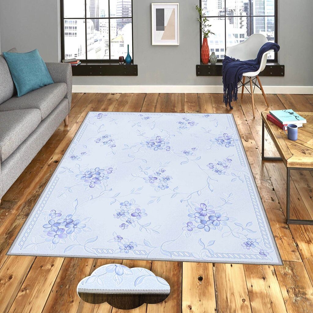 Conceptum Hypnose tepih Eexfab895-1, pravokutni, 80 x 120 cm, svijetloplava