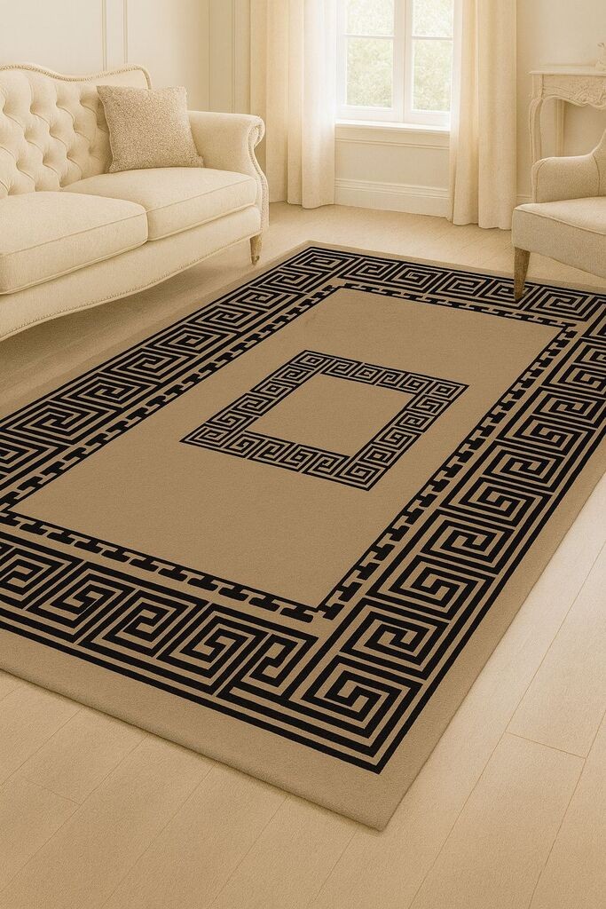 Conceptum Hypnose tepih HM-CRP25-35, pravougaoni, 120 x 180 cm, smeđe-crni